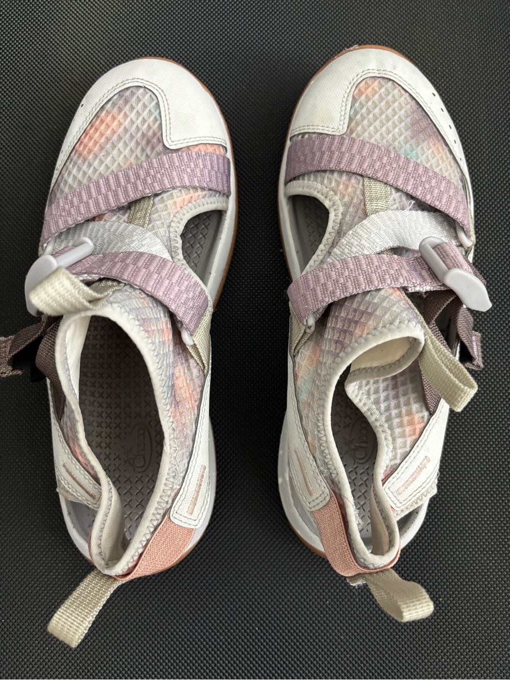 Chaco women’s Odyssey Mist Quail Comfort Hiking Sandals Size 8